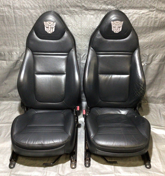 2009 Pontiac Solstice Black Leather Seats